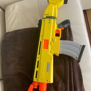 Nerf fortnite toy gun with foam bullets